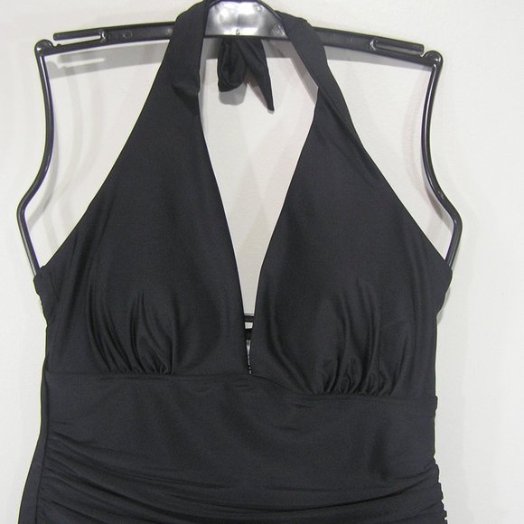 DKNY Black Swimsuit Tummy Control  SMALL - Picture 3 of 6